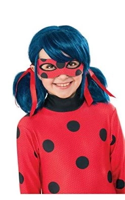 Rubie's Official Miraculous Ladybug Childs Costume And Eye Mask, Superhero Fancy Dress -Rubie's Shop 41bKmfGFu9L