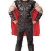 Rubie's Official Marvel Avengers Endgame Thor Deluxe Childs Costume, Kids Superhero Fancy Dress -Rubie's Shop 41bQ6Xe 2SL