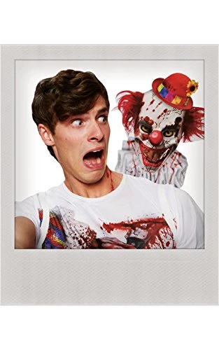 Rubie's Official Clown Selfie Shocker Costume Kit, Halloween Adult Fancy Dress, Mens Standard Size 5 Rubie's Official Clown Selfie Shocker Costume Kit, Halloween Adult Fancy Dress, Mens Standard Size - Image 3