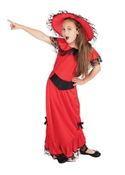 Bristol Novelty Scarlet O'Hara Costume For Children -Rubie's Shop 41cYREKrW5L 1