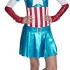 Rubie's Official Marvel Avengers Captain America Hoodie Dress Childs Costume, Kids Superhero Fancy Dress -Rubie's Shop 41cjiJeUbsL