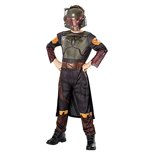 Rubie's Official Star Wars Book Of Boba Fett - Boba Fett Classic Child Costume, Kids Fancy Dress 3 Rubie's Official Star Wars Book Of Boba Fett - Boba Fett Classic Child Costume, Kids Fancy Dress