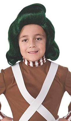 Rubie's Official Willy Wonka And The Chocolate Factory Oompa Loompa Wig Child's Fancy Dress Accessory (One Size)