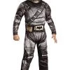 Rubie's 620425S Official Dc Comics Warner Bros Dawn Of Justice Deluxe Batman Amour Costume, Kids', Small -Rubie's Shop 41fQuzWm9kL
