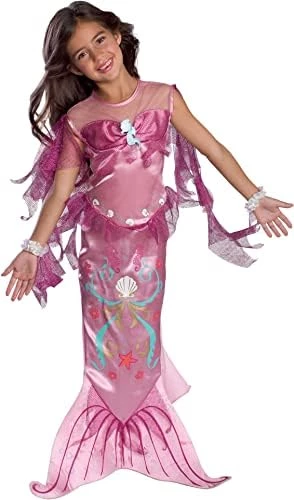 Rubie's 882720TODD Official Pink Mermaid Costume 8 Rubie's 882720TODD Official Pink Mermaid Costume - Image 6
