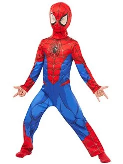 Rubie's Official Marvel Spider-Man Classic Childs Costume, Kids Superhero Fancy Dress -Rubie's Shop 41gH0aX2zDL