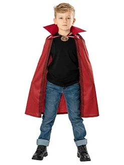 Rubies Official Marvel Dr Strange In The Multiverse Of Madness Dr Strange Cape And Medallion Child Costume, Kids Fancy Dress, Age 5-8 Years