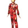 Rubie's Official Marvel Avengers Iron Man Deluxe Childs Costume, Kids Superhero Fancy Dress -Rubie's Shop 41h7Jkb6SOL 1