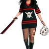 Rubie's Plus Size Sexy Jason Voorhees Fancy Dress Costume