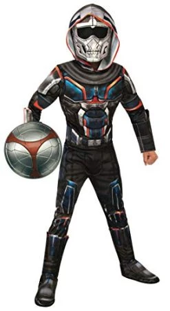 Rubies Official Marvel Black Widow Movie, Deluxe Taskmaster Kids Costume, Villain Fancy Dress