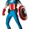 Rubie's Official Marvel Captain America Grand Heritage Adult Costume, Fancy Dress -Rubie's Shop 41iUcXn3jgL 1