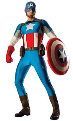 Rubie's Official Marvel Captain America Grand Heritage Adult Costume, Fancy Dress