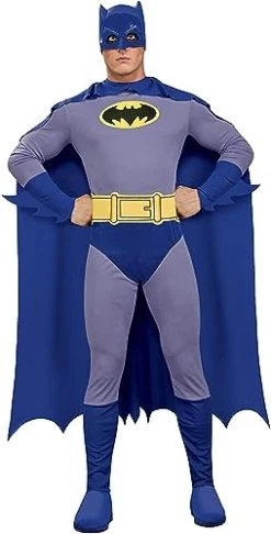 Rubie's Official Batman Adult's Costume, Adult Fancy Dress