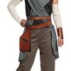Rubie's Official Disney Star Wars The Last Jedi Rey Girls Costume, Kids Fancy Dress