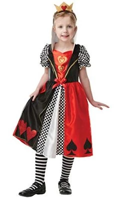 Rubie's 641007S Official Queen Of Hearts Book Day Character Costume -Rubie's Shop 41kUEIPVG8L