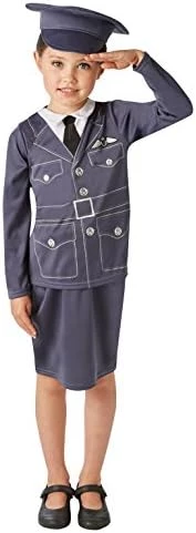 Rubie's Official WRAF Girl Costume Girls Small Ages 5 Rubie's Official WRAF Girl Costume Girls Small Ages - Image 3