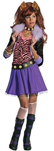 Disney Clawdeen Wolf Monsters High Fancy Dress Kids Costume