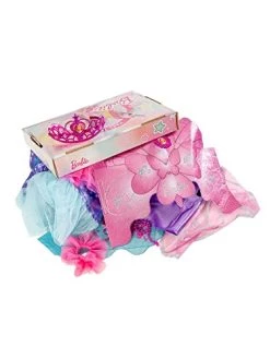Rubies Official Barbie Dress-Up Trunk, Kids Fancy Dress Accessory Set