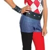 Rubie's Official DC Super Hero Girl's Harley Quinn Costume, Kids Super Villain Fancy Dress -Rubie's Shop 41ky5QVltVL