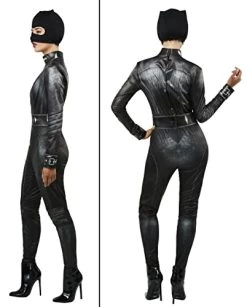 Rubies Official DC The Batman, Selina Kyle Deluxe Ladies Costume, Adult Fancy Dress - Small -Rubie's Shop 41lEN5zRbPL
