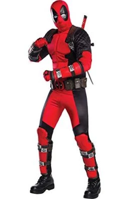 Rubie's Official Marvel Deadpool Grand Heritage Costume, Adult Premium Superhero Fancy Dress