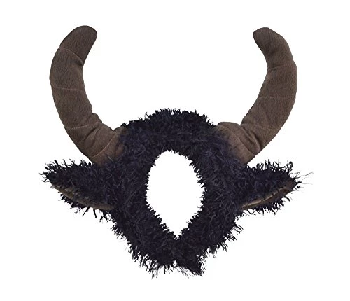 Bristol Novelty MD231 Bull Horns Headband | 1 Piece | Brown/Black | 22 Cm X 21 Cm X 8 Cm, Unisex-adult, One Size 3 Bristol Novelty MD231 Bull Horns Headband | 1 Piece | Brown/Black | 22 Cm X 21 Cm X 8 Cm, Unisex-adult, One Size