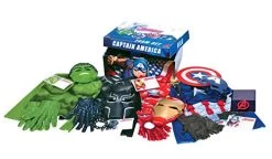 Rubie's G40077 Marvel Avengers Play Trunk With Iron Man, Captain America, Hulk, Black Panther Box, Boys, One Size Age 4-6 Years -Rubie's Shop 41mjyGOWO4L