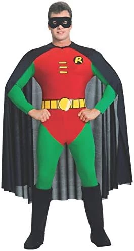 Rubie's Official DC Comics Robin Classic Mens Costume 8 Rubie's Official DC Comics Robin Classic Mens Costume - Image 6