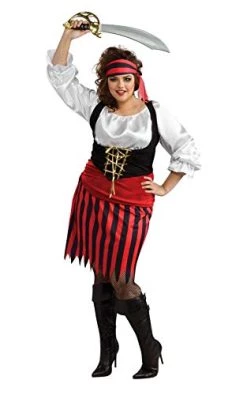 Rubie's Official Pirate Girl Costume, Ladies Pirate Costume, Plus Size