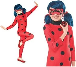 Rubie's Official Miraculous Ladybug Childs Costume And Eye Mask, Superhero Fancy Dress -Rubie's Shop 41nmXMgRprL. AC