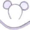Bristol Novelty DS157 Ears And Tail Mouse Costume Set, Unisex-Child, Grey, One Size -Rubie's Shop 41oDuGaN1IL