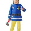 Rubie's Official Fireman Sam Childs Costume, Kids Fancy Dress 1 Rubie's Official Fireman Sam Childs Costume, Kids Fancy Dress -Rubie's Shop 41oYV8Xpd2L 1
