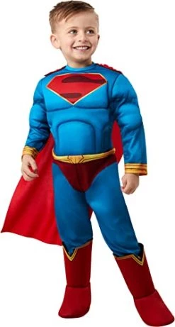 Rubie's Official DC League Of Super-Pets Superman Toddler Costume, Kids Fancy Dress, Age 3-4 Years -Rubie's Shop 41oi0EHjeQL