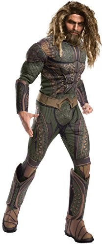 Rubie's Official Adult DC Warner Bros Justice League Aquaman Costume 3 Rubie's Official Adult DC Warner Bros Justice League Aquaman Costume