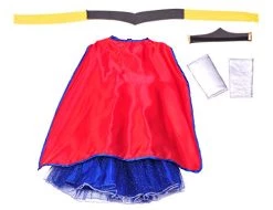 Rubie's Official DC Wonder Woman Tutu Girls Costume, Kids Superhero Fancy Dress 8 Rubie's Official DC Wonder Woman Tutu Girls Costume, Kids Superhero Fancy Dress -Rubie's Shop 41pGbqoRJBL 1