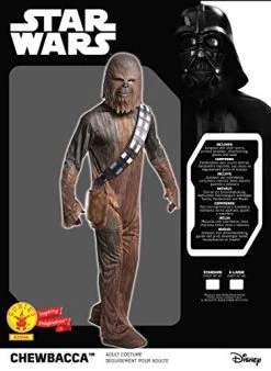 Rubie's Official Disney Star Wars Chewbacca Classic Costume, Adult Fancy Dress -Rubie's Shop 41pTl4nlVL