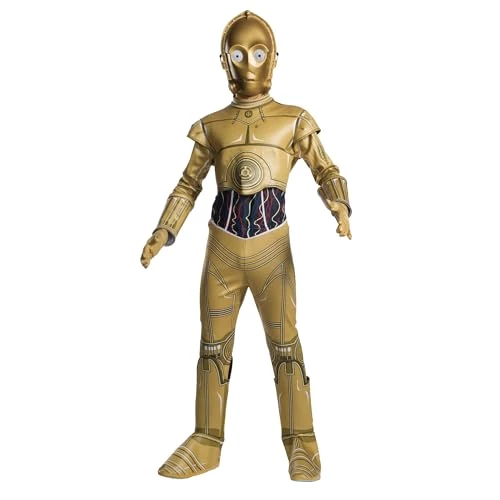 Rubie's Official Disney Star Wars C-3PO Childs Costume, Kids Fancy Dress 3 Rubie's Official Disney Star Wars C-3PO Childs Costume, Kids Fancy Dress