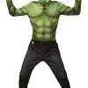 Rubie's Official Marvel Avengers Endgame Hulk Classic Childs Costume, Kids Superhero Fancy Dress -Rubie's Shop 41rtJ4uezKL