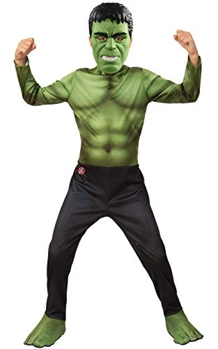 Rubie's Official Marvel Avengers Endgame Hulk Classic Childs Costume, Kids Superhero Fancy Dress 3 Rubie's Official Marvel Avengers Endgame Hulk Classic Childs Costume, Kids Superhero Fancy Dress