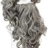 Bristol Novelty BW573 Wizard Grey Wig | For Adult Accessory, One Size 1 Bristol Novelty BW573 Wizard Grey Wig | For Adult Accessory, One Size -Rubie's Shop 41s8SZZS3gL