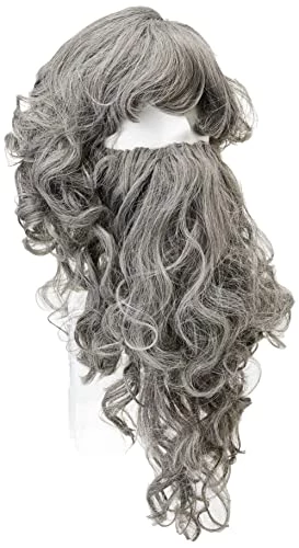 Bristol Novelty BW573 Wizard Grey Wig | For Adult Accessory, One Size 3 Bristol Novelty BW573 Wizard Grey Wig | For Adult Accessory, One Size