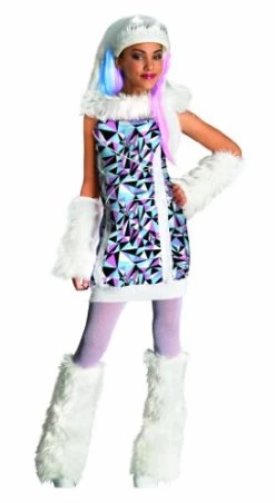 Rubies Monster High Abbey Bominable Fancy Dress Up Costume Outfit - Medium 5-7 Years