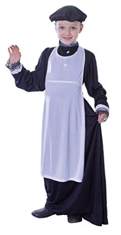 Bristol Novelty Kinder/Mädchen Schürze Für Kostüme, Im Viktorianischen Stil