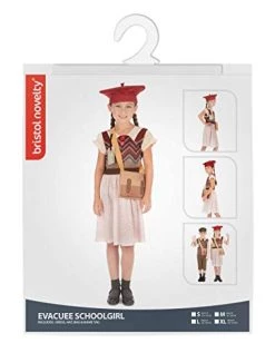 Bristol Novelty Evacuee Schoolgirl Costume 14 Bristol Novelty Evacuee Schoolgirl Costume -Rubie's Shop 41tD 75QZKL