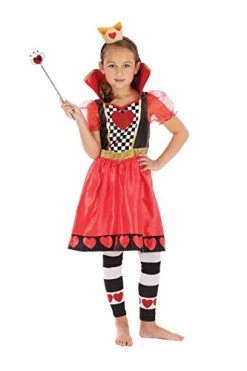Bristol Novelty Children's Queen Of Hearts Costume