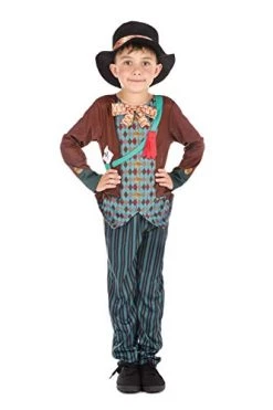 Bristol Novelty Mad Hatter Boys -Rubie's Shop 41uEdnEYynL