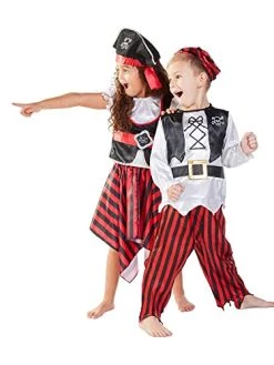 Rubie's Official Little Lass Pirate Costume, Girls Fancy Dress 11 Rubie's Official Little Lass Pirate Costume, Girls Fancy Dress -Rubie's Shop 41uhtTHNwCL 1
