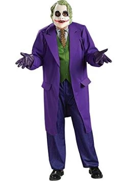 Rubie's Official DC The Joker Deluxe Dark Knight, Adult Costume, Super Villain Dress Up