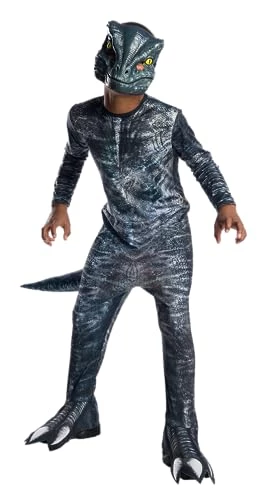 Rubie's Official Jurassic World: Fallen Kingdom Velociraptor 'Blue' Dinosaur Costume, Kids Fancy Dress 3 Rubie's Official Jurassic World: Fallen Kingdom Velociraptor 'Blue' Dinosaur Costume, Kids Fancy Dress