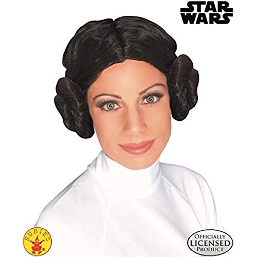Rubie's Official Star Wars Princess Leia Wig, Adult Costume - One Size 4 Rubie's Official Star Wars Princess Leia Wig, Adult Costume - One Size - Image 2